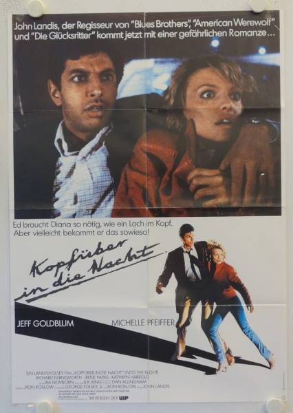 Into the Night original release german movie poster
